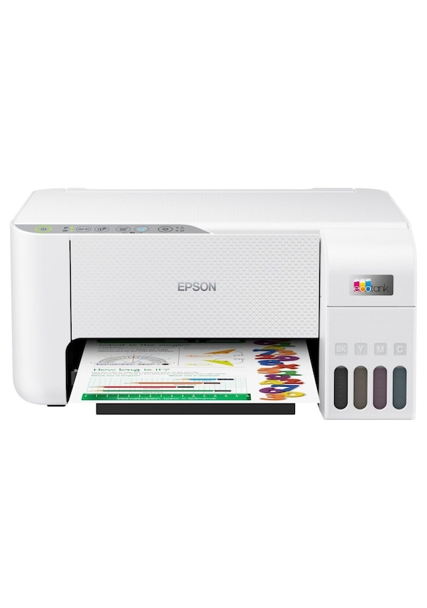 Epson Tanklı L3156 Photoink Mürekkepli Tanklı Yazıcı (1 Siyah Mür ...