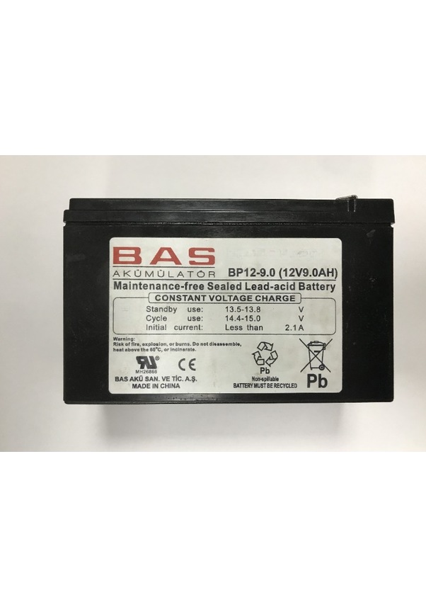 Bas Akümülatör Bp12-9.0 12 Volt - 9 Amper Akü Fiyatları ve Özellikleri