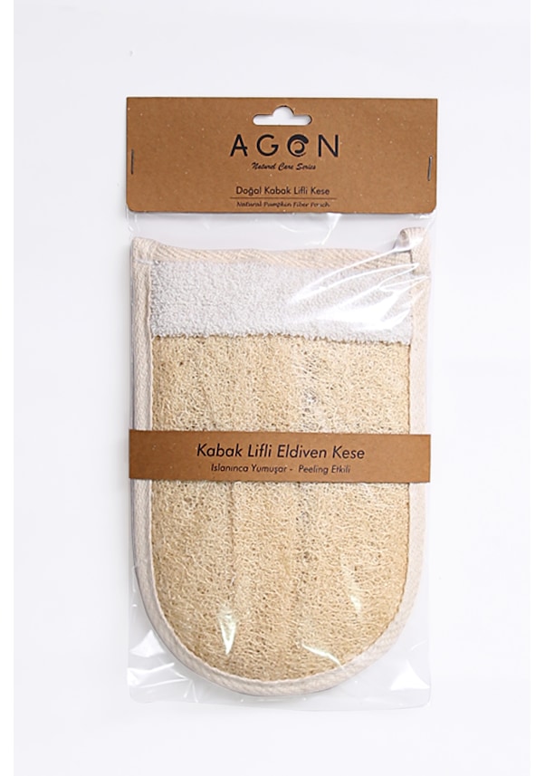 Agon Kabak Lifli Eldiven Vücut Kesesi