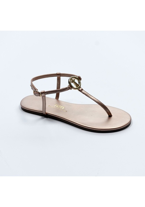 Resim Kadın Rose Parmak Arası Tokalı Sandalet Rose Bakır 