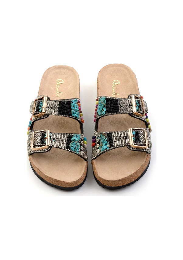 Resim Siyah Kadın Terlik K04678080687 Siyah 