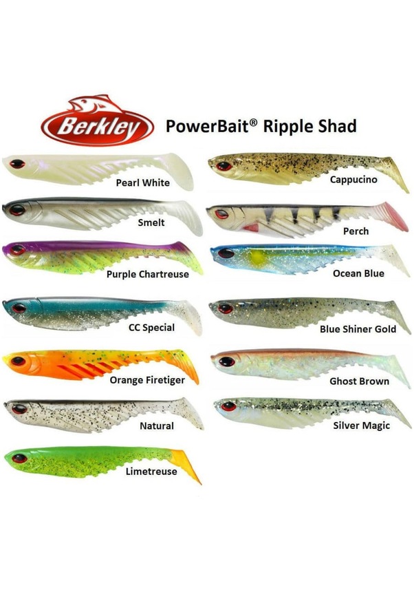 Berkley Powerbait Ripple Shad Silikon Yem Fiyatları Ve Özellikleri