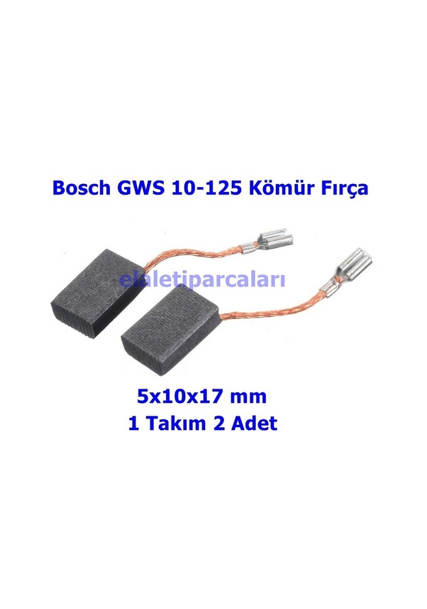 Glissière Pour Tiroir Bosch Set De 2 Charbons GWS 1400 / 14-125 - GWS - Foto 3