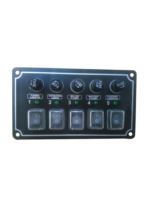 Bfy 6'lı Swıtch Panel Yatay