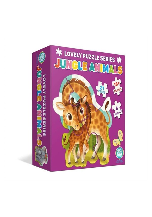 Circle Toys - Lovely Puzzle Orman Hayvanları Puzzle Serisi Circle Toys - Lovely Puzzle Orman Hayvanları Puzzle Serisi