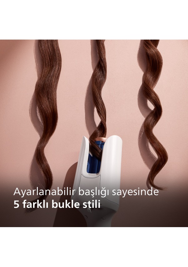 Resim Philips BHB968/00 WavePro 9000 Serisi Otomatik Saç Şekillendirici 