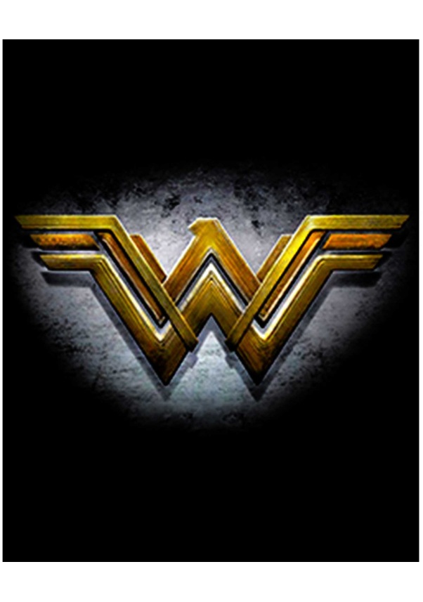 T-Shirt Donna Wonder Woman Logo Oro – Rosso – Vestibilità Aderente – 100% Cotone - 3