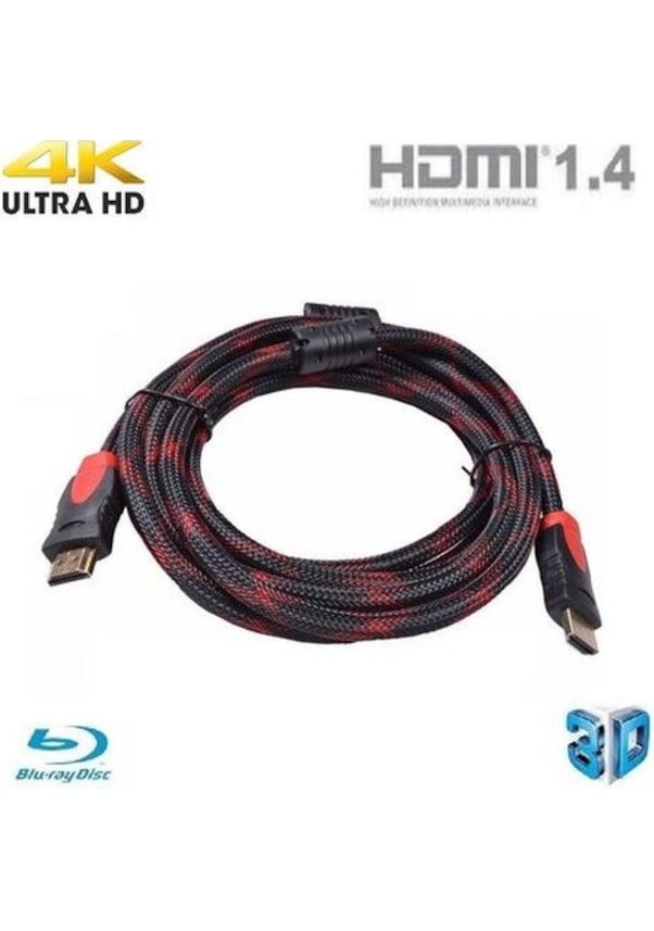 18M XO PRO Gold Cavo HDMI Su HDMI V1.4/2.0 Alta Velocita' E 3D 21 Gbps Full HD 1080p/2160p 4K UHD Per Xbox 360 PS3/4 SkyHD Dvd Blu-Ray Nintendo Wii U