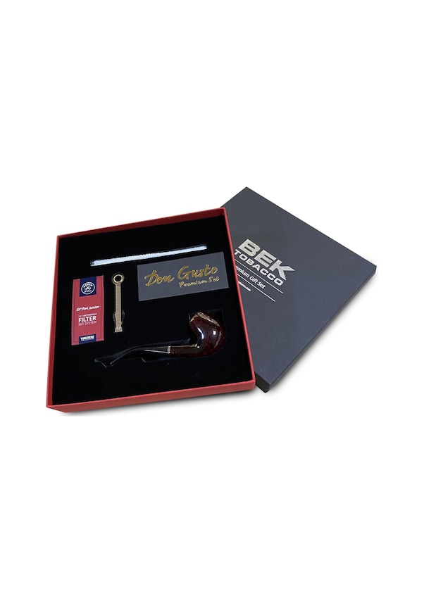 Resim Atomic German 9Mm Başlangıç Pipo Seti Bordo Boxin 