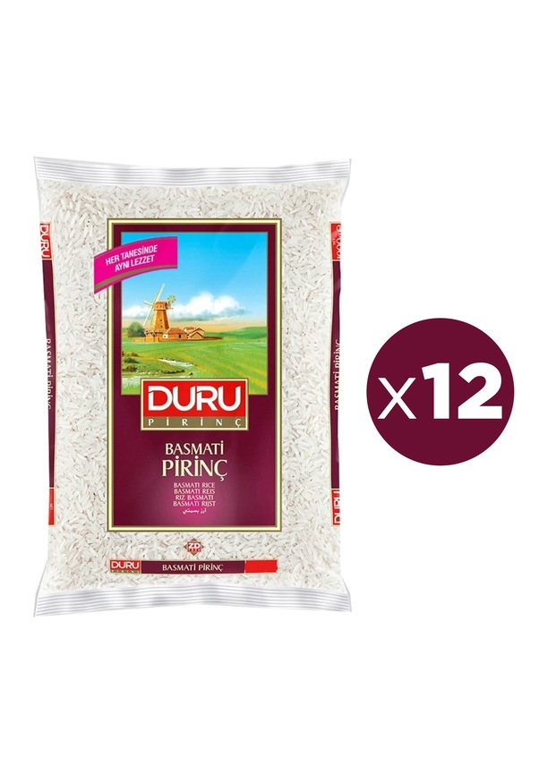 Duru Basmati Pirinç 12 X 1 Kg Fiyatları ve Özellikleri
