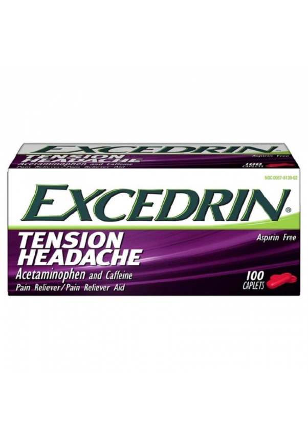 Excedrin Tensıon Headache Acetaminophen and Caffeine 100 Tablets Fiyatları ve Özellikleri