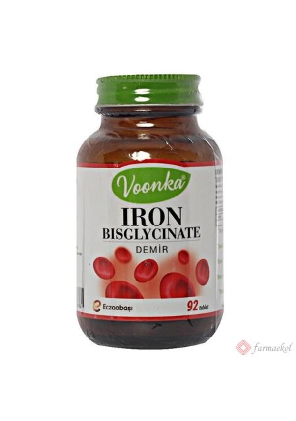 Voonka Iron Bisglycinate 92 Kapsül Fiyatları ve Özellikleri