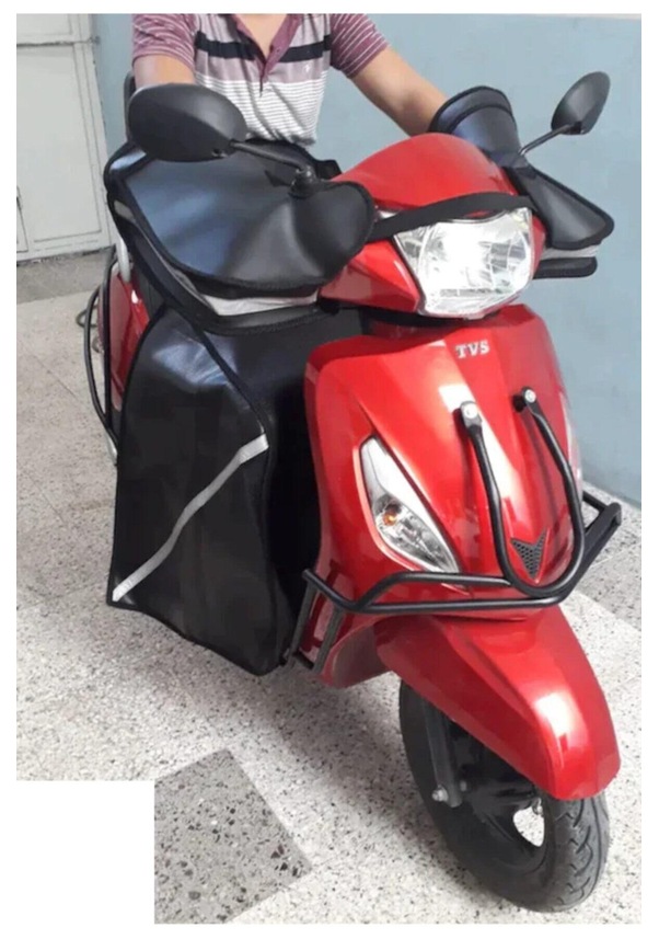 Belderia Scooter Motorsiklet El Koruma Rüzgarlık Diz Örtüsü Birlikte