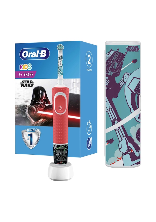 Oral-B D100 Star Wars Şarj Edilebilir Çocuk Diş Fırçası + Seyahat Kabı