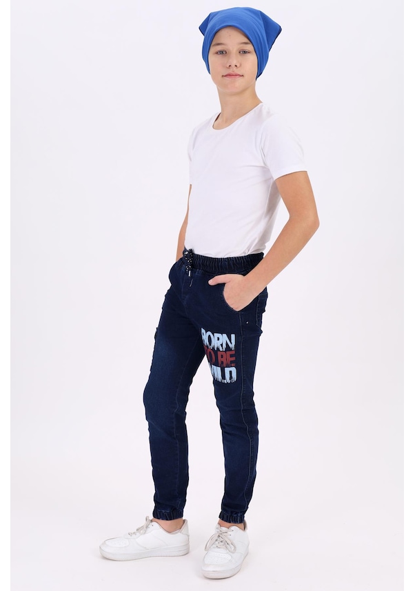 BORN TO BE WİLD JOGGER JEAN ECCK-J-JEAN-12000