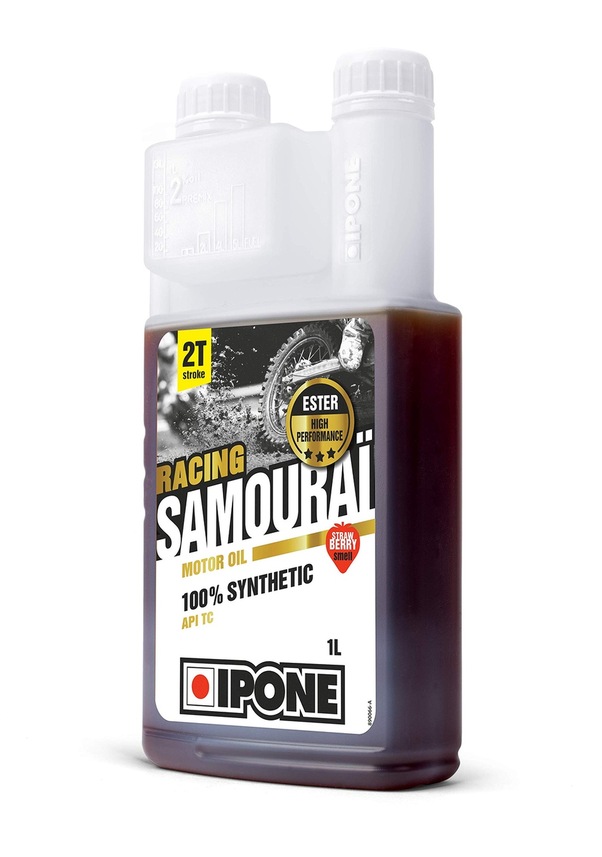 Ipone 2t Racing Samurai Sentetik Çilek Kokulu Motosiklet Yağı 1l Üretim ...