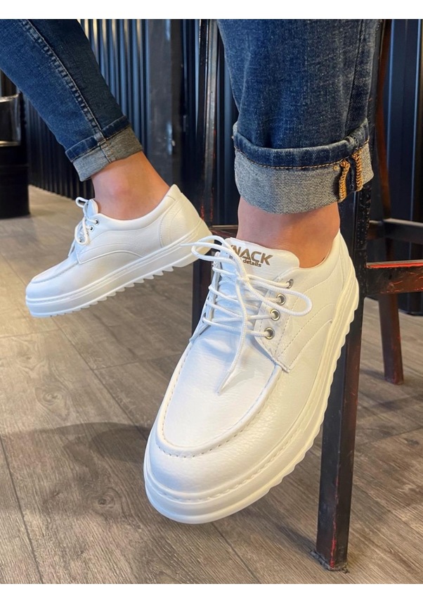 Resim Knack Günlük Ayakkabı T12 Beyaz Beyaz 