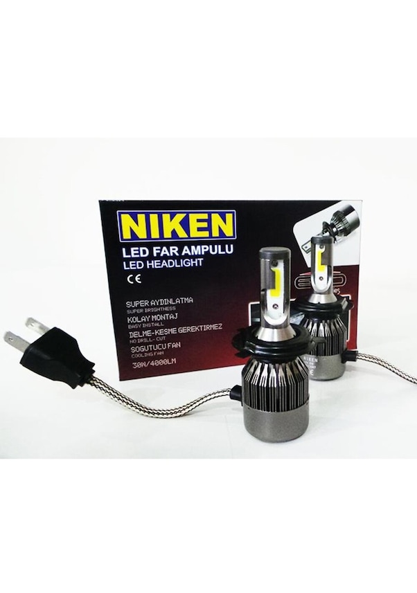 Niken Pro Led Xenon Far H1-H3-H4-H7-H11-9005-9006-H10-H15-H8-H9 152203484 IV8020