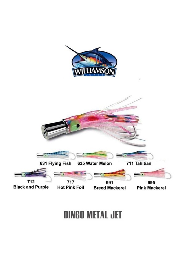 Leurre de traine Williamson Flash Feather Rigged