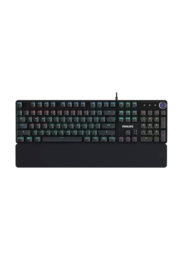 Resim Philips G605 Cyan Switch RGB Mekanik Gaming Klavye 
