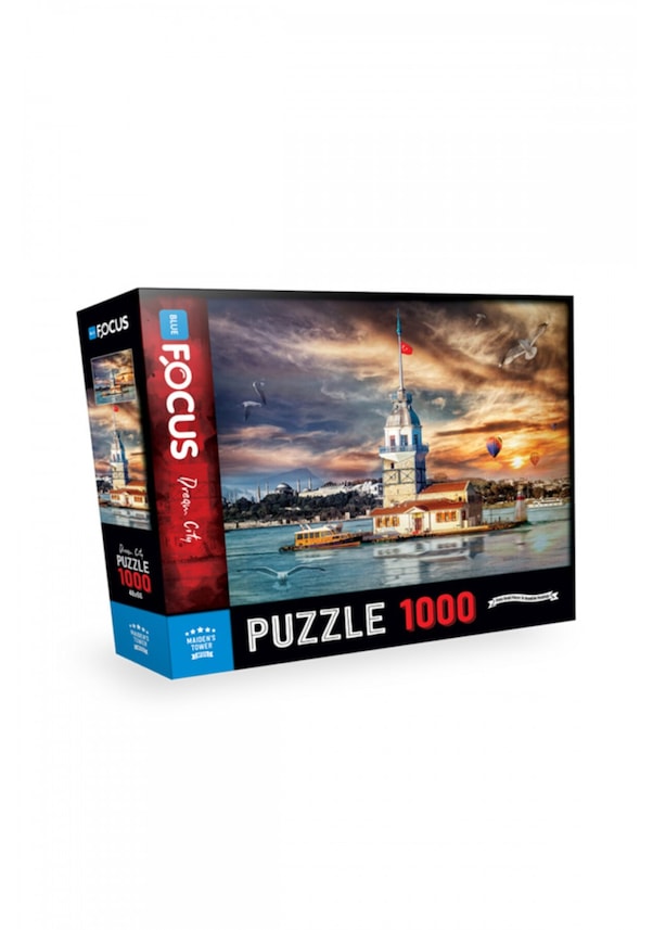 Blue Focus 1000 Parça Puzzle - Kız Kulesi