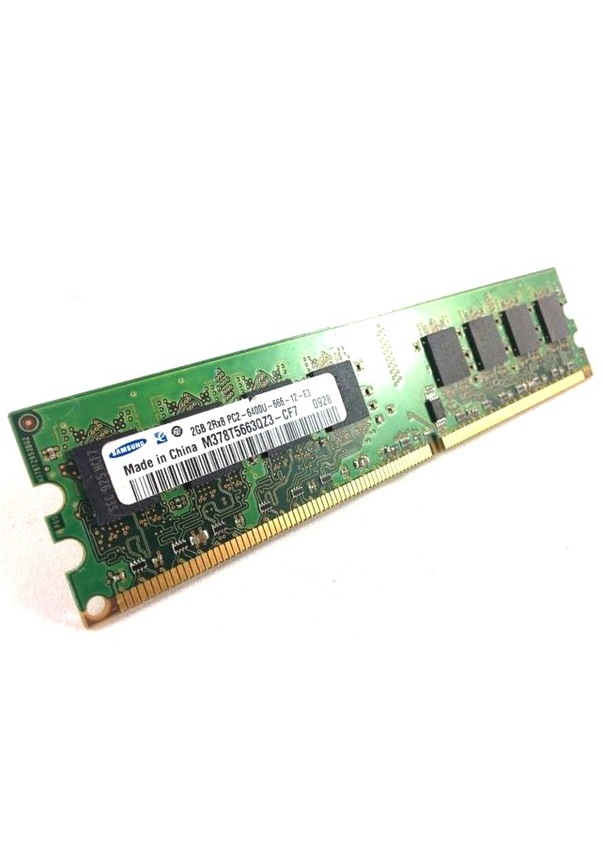 Samsung M378T5663QZ3-CF7 PC2-6400 2 GB DDR2 800 MHz CL6 PC Ram ...