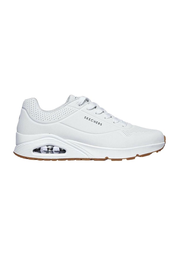 Skechers Uno - Stand On Air Erkek Beyaz Spor Ayakkabı 52458-wht 001 ...