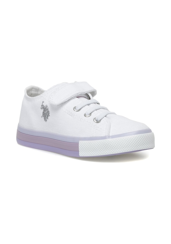 Resim Uspoloassn U.s. Polo Assn. Longo 2fx Beyaz Kız Çocuk Sneaker 