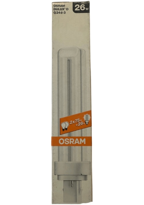 Lampada Fluorescente Osram Dulux D 26W - Luce Calda 2700K, Attacco G24d - Foto 8