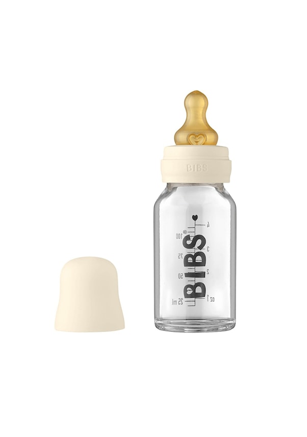 Bibs Baby Bottle Complete Set Biberon 110 ML - Ivory