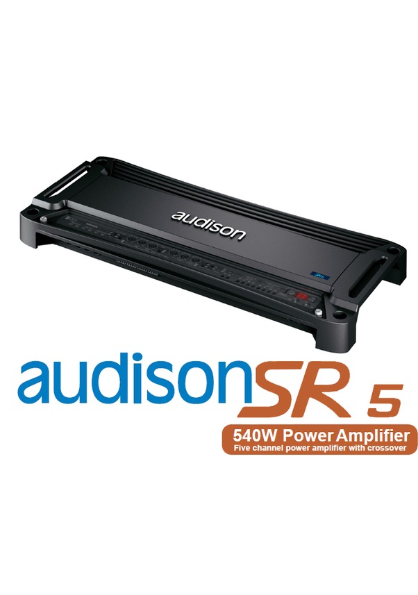 audison オーディソン アンプ SR5 5ch 割引品 自動車・オートバイ