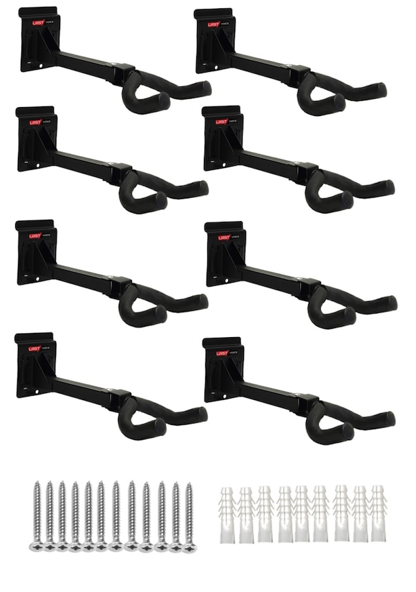 Lastvoice Gds-444 8X Gitar Duvar Askısı Standı Aparatı 8'Li Pak