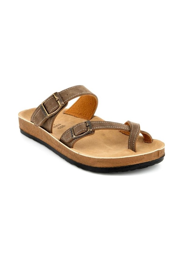 Resim Muya Anny 31030-695 Anatomik Taban Parmak Arası Kadın Terlik Vizon 36-40 Vizon 