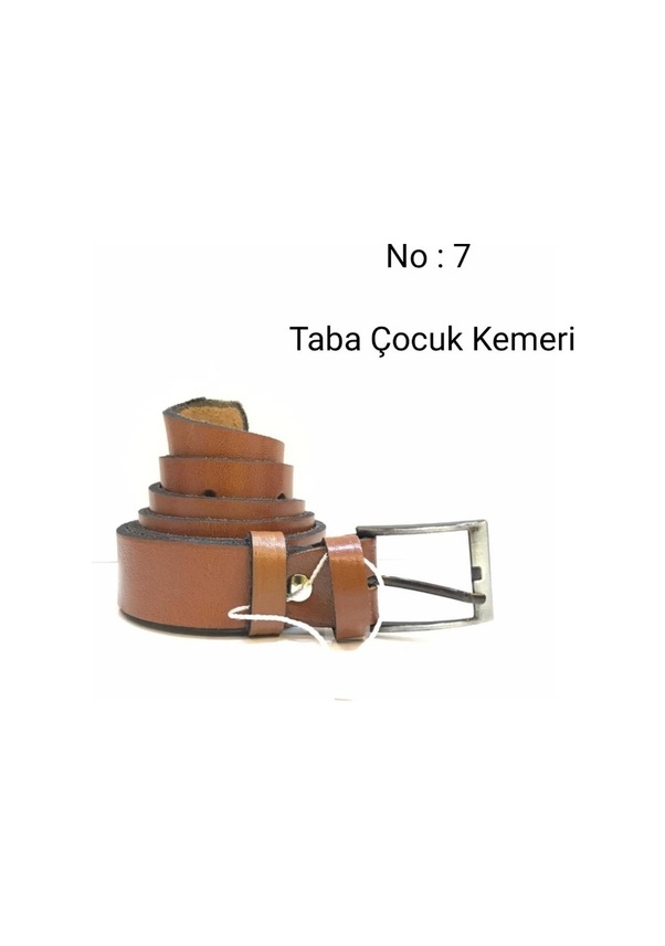 Resim %100 Hakiki Manda Derisi -Örgülü Ve Çocuk Kemeri 