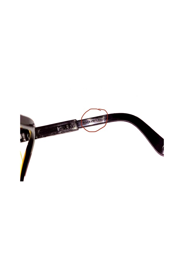 Resim Uv Korumali Yüksek Güvenlikli Gözlük 