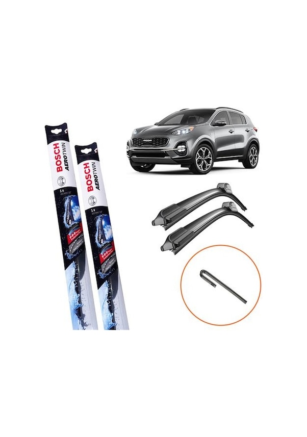 Resim Kia Sportage Muz Silecek Takımı Ön Bosch Aerotwin 2016-2020 N11.5036 