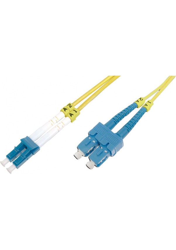 Beek Fiber Patch cord , 3.0mm Duplex , SM OS2 9u, LC-SC/PC 15M ...