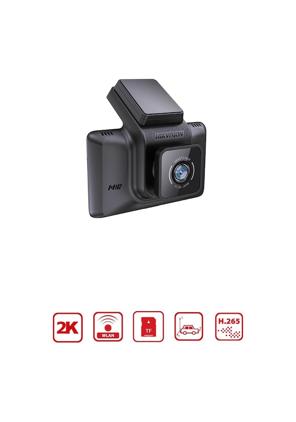 Resim Hıkvısıon Ae-dc4328-k5 2ch Buckline Hd Çift Kameralı Araç İçi Kamerası, G-sensor Ve Wifi 