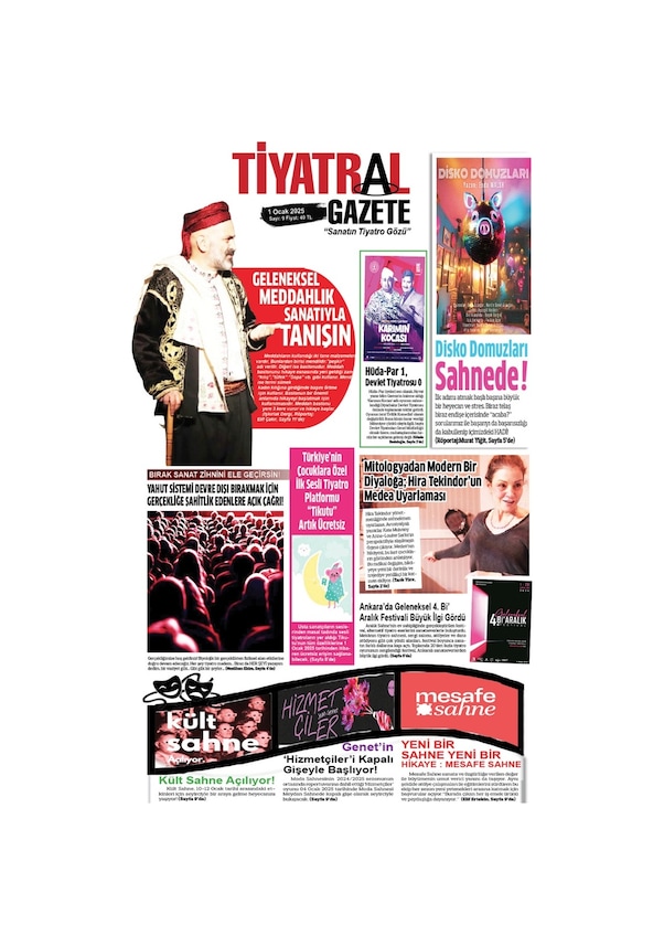 Resim Tiyatral Gazete 9.sayı Ocak 2025 