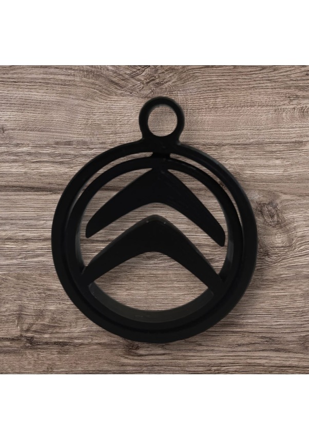 Resim Citroen Logolu Hareketli Anahtarlık 