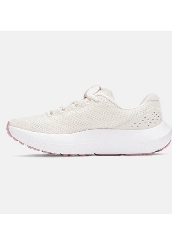 Resim Under Armour Ua W Charged Surge 4 Beyaz-pembe Kadın Sneaker 3027007-110 Beyaz-pembe 
