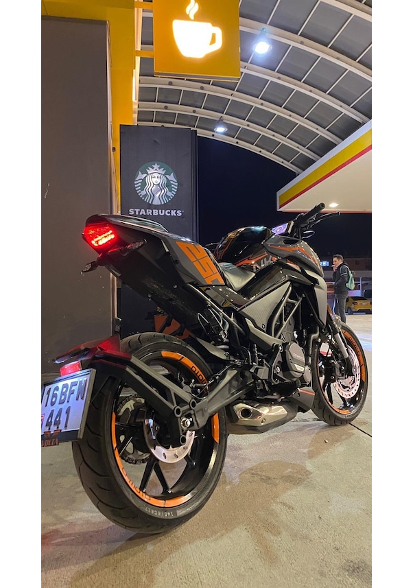 Cf Moto Nk250 Arka Kuyruk Altı 250 Sticker Etiket Turuncu Fiyatları ve ...