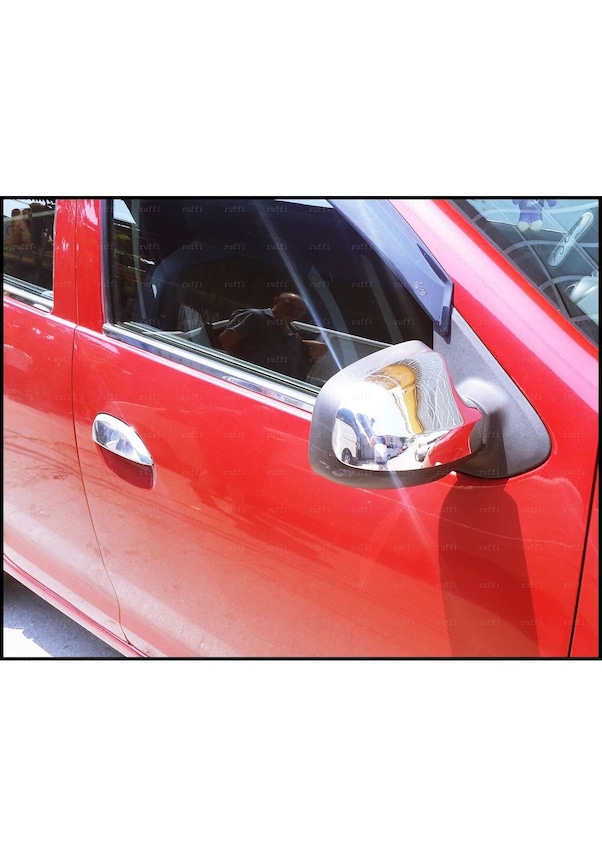 Resim Ebal Otomotiv Dacia Logan Sedan Krom Ayna Kapağı 2 Prç P.Çelik 2008-2019 Arası 