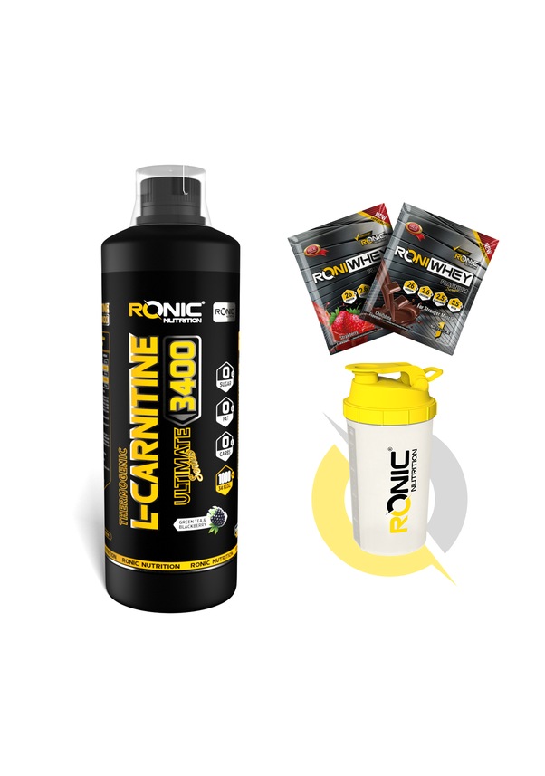 LCarnitine 3400 Ultimate Thermogenic 1000ML (Böğürtlen Aromalı
