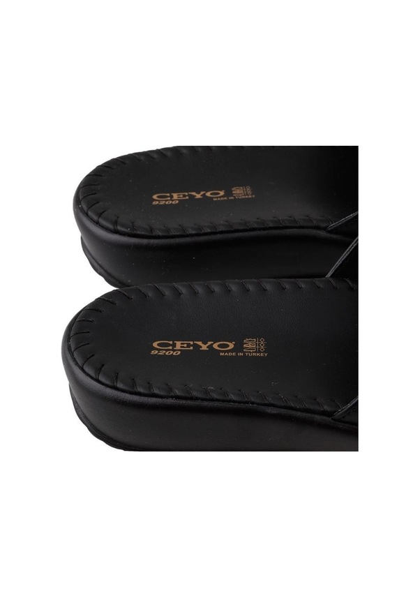 Resim Ceyo 9200-3 Ortopedik Anatomik Kadın Terlik Siyah 35-40 