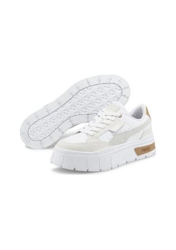 Resim Puma Mayze Stack Luxe Beyaz Spor Ayakkabı 38985305 M-41 001 