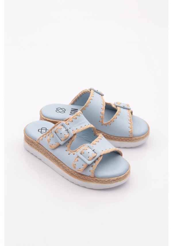 Resim Dgn 2045 Kadin Terlik Bebe Mavi 