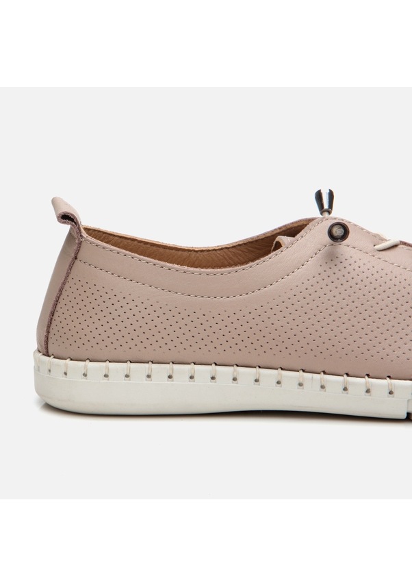 Resim Hotiç Kadın Deri Vizon Düz Ayakkabı 01ayh306580a450 Vizon-taupe Vizon 