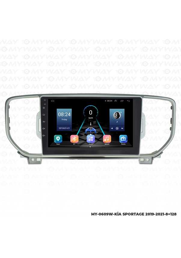 Kia Sportage Android Carplay Navigasyon Multimedya Ekran 8gb Ram
