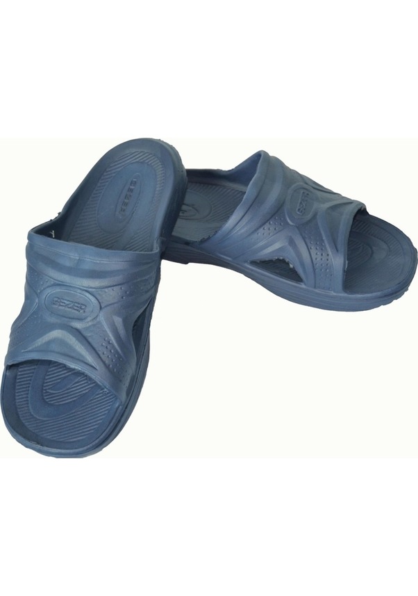 Resim Gezer Günlük Ev Iş Yeri Yumuşak Erkek Terliği (553897985) Lacivert 